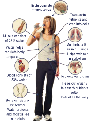 Benefits of drinking water