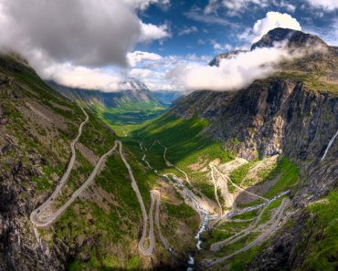Quietest places in the world to vacation Trollstigen Norway