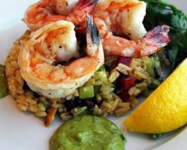 Curry Rice Salad with Shrimp Curry Rice Salad with Shrimp
