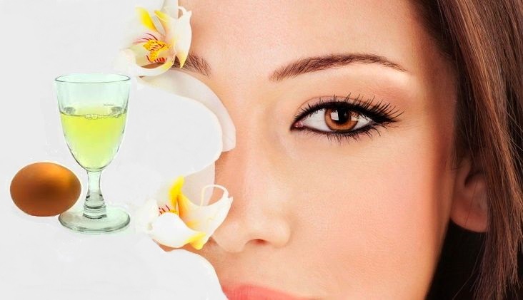 Egg white- treating burns