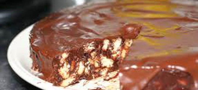 No Bake Chocolate Cake Recipe
