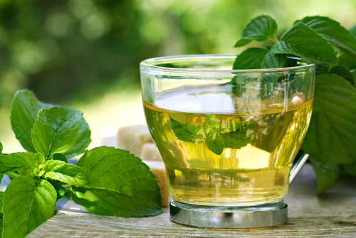 Mint tea